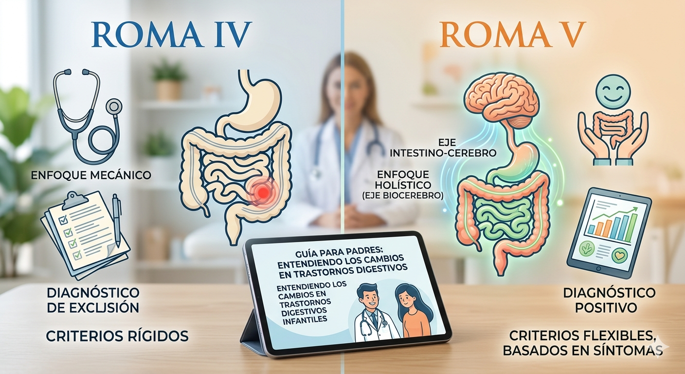 criterios-roma-iv-vs-roma-v-que-ha-cambiado-en-el-diagnostico-de-los-trastornos-gastrointestinales-funcionales-pediatricos
